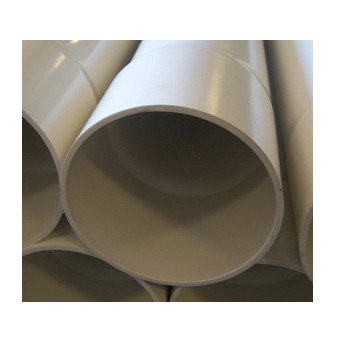 White Cap  Pacific Plastics 6 x 10' Solvent Weld White PVC Solid Pipe 1/FT