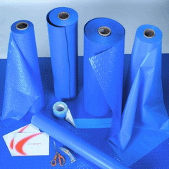 6-C123 Petrol Blue Glossy 10 Year Permanent Adhesive 610mm