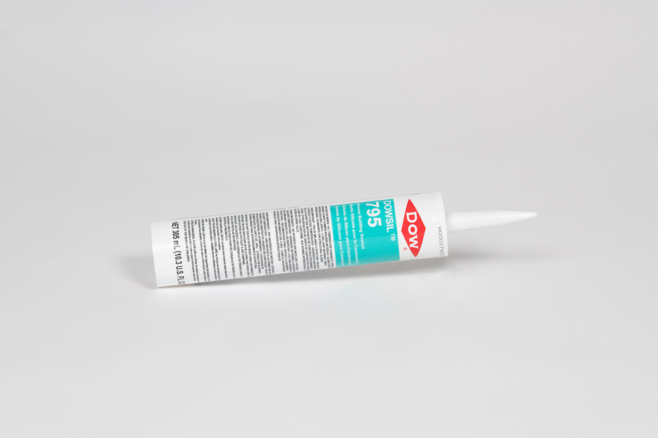 Dow 799 Clear Glass and Metal Building Silicone Sealant - 10.3