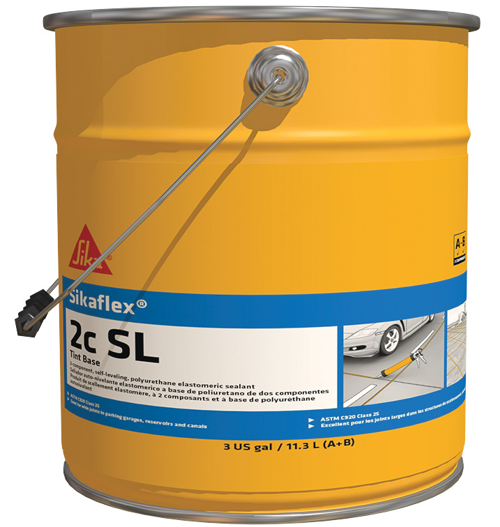 White Cap | Sika 1.5 Gallon Sikaflex-2c SL Limestone Sealant Kit