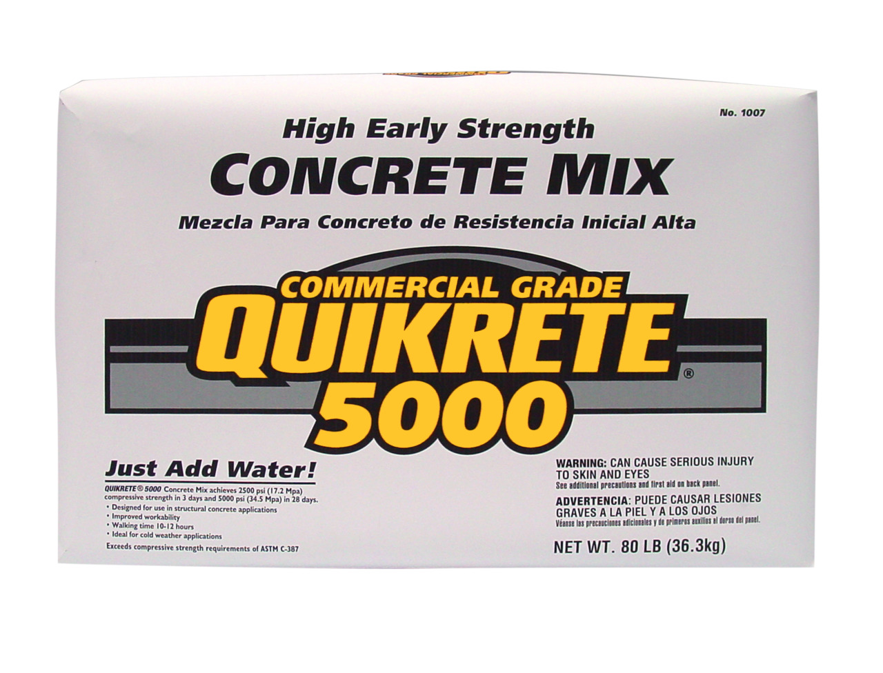 White Cap | Quikrete 80Lb Concrete Mix 5000Psi