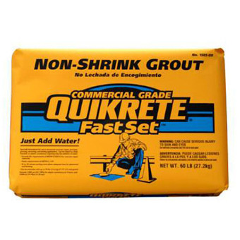 White Cap | Quikrete FastSet Nonshrink Grout 60 lb/bag