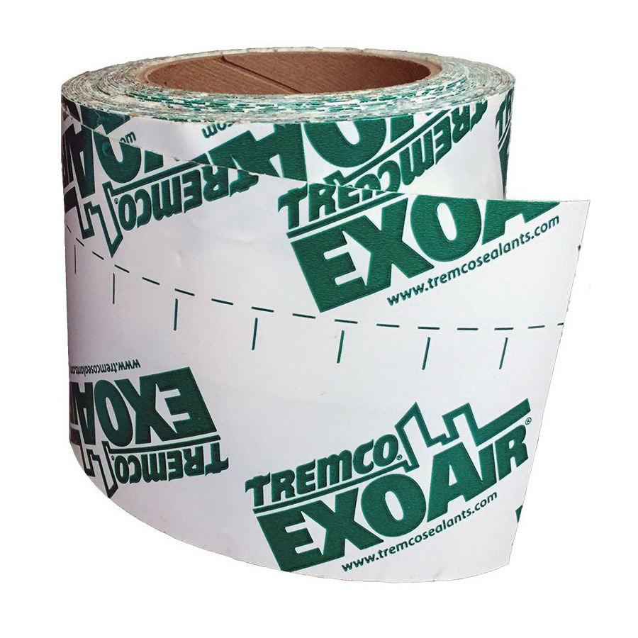 White Cap  Tremco ExoAir 6 in. x 75 ft. 110AT Self-Adhered Air and Vapor  Barrier Membrane