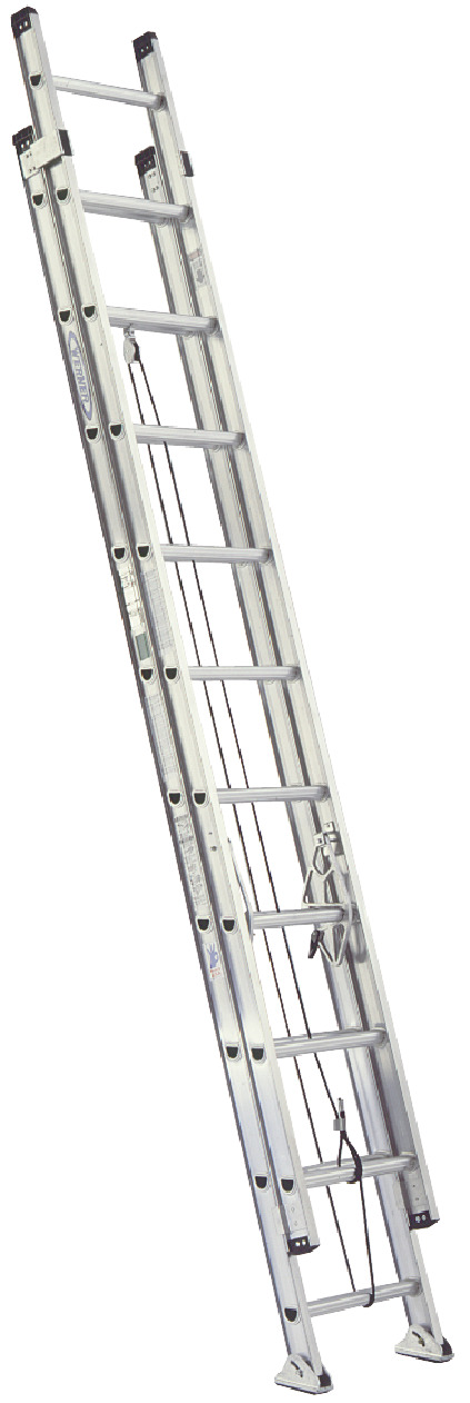 Werner 24' aluminum extension ladder