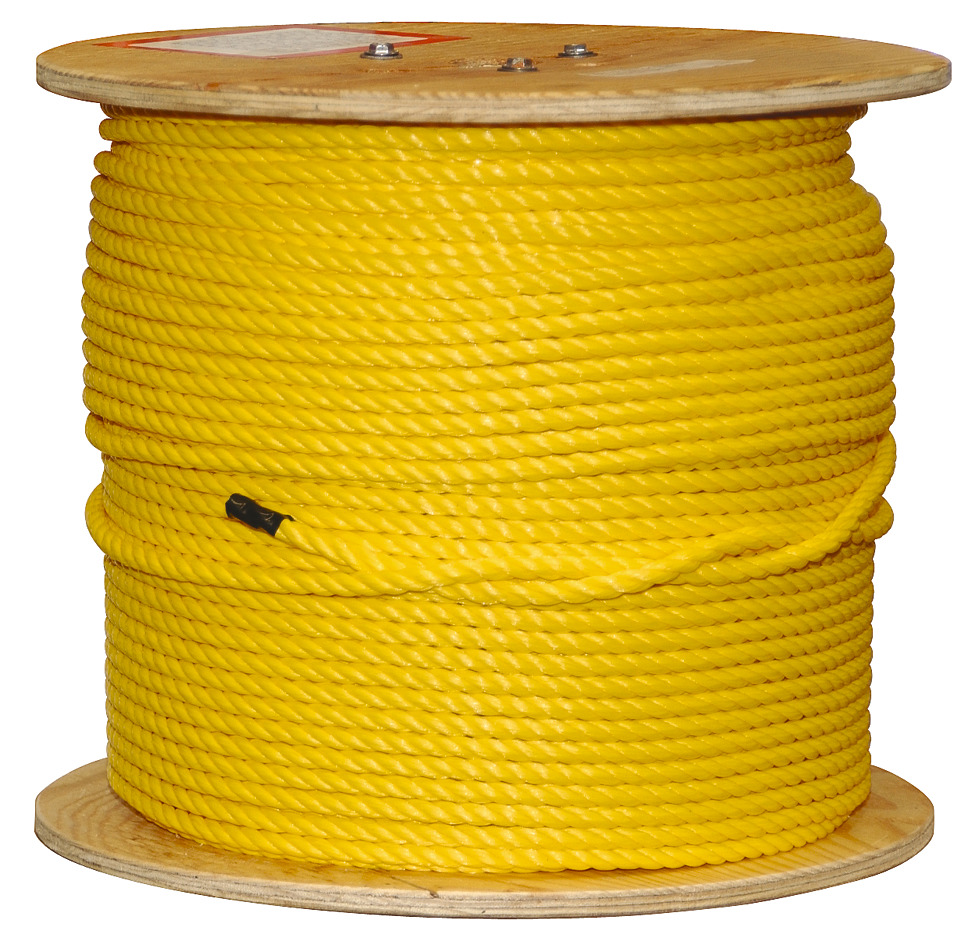 Tytan 1/4 x 600' Yellow Poly Rope