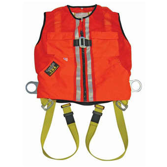 White Cap | Guardian Fall Protection Construction Tux M Orange Mesh ...