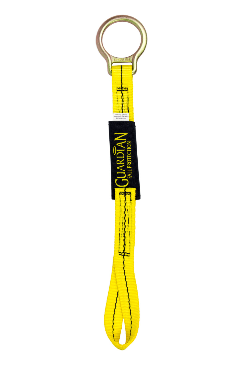 Guardian Fall Protection 01122 - 18 inch Extension Lanyard with Web Loop End