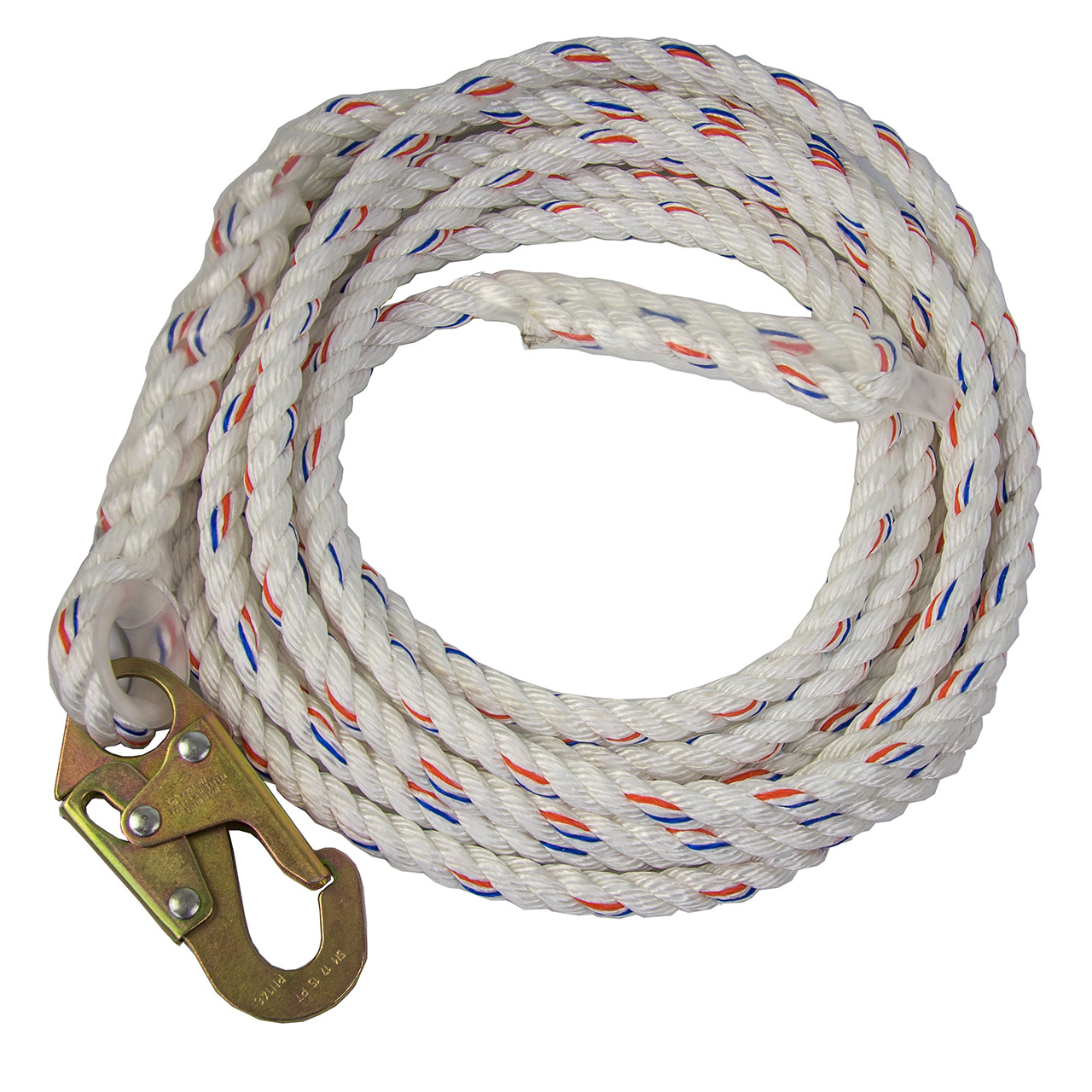 White Cap  Guardian Fall Protection 100 ft. Snap Hook Vertical Lifeline