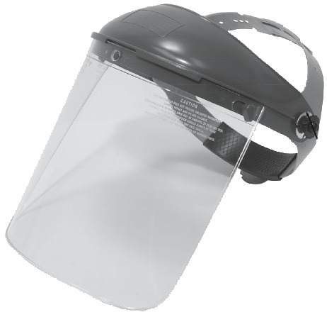 White Cap | Honeywell Clear Standard Window Faceshield Lens