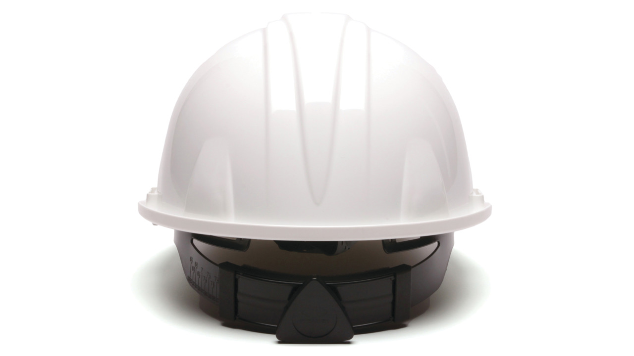 Pyramex HPSHADE10 Hard Hat Shade with Brim - White