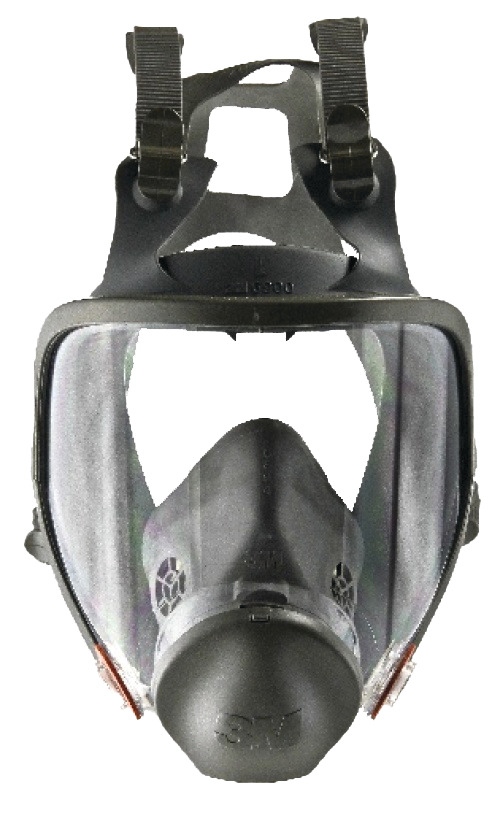White Cap | 3M MED Reusable Respirator, Full Facepiece 6800, 1 Each