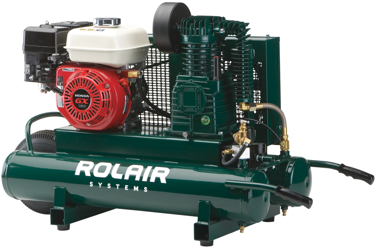 White Cap | Rol-Air 5.5HP 9gal. Honda Air Compressor