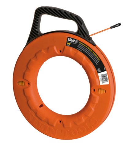 White Cap | Klein Tools 100' Multi-Groove Non-Conductive Fiberglass ...