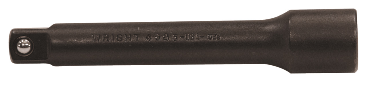 Wright Werkzeug Impact Verlängerung 13908 – 30,5 Cm, 3/8 Zoll Antrieb | Kugelverriegelung, Schwarz