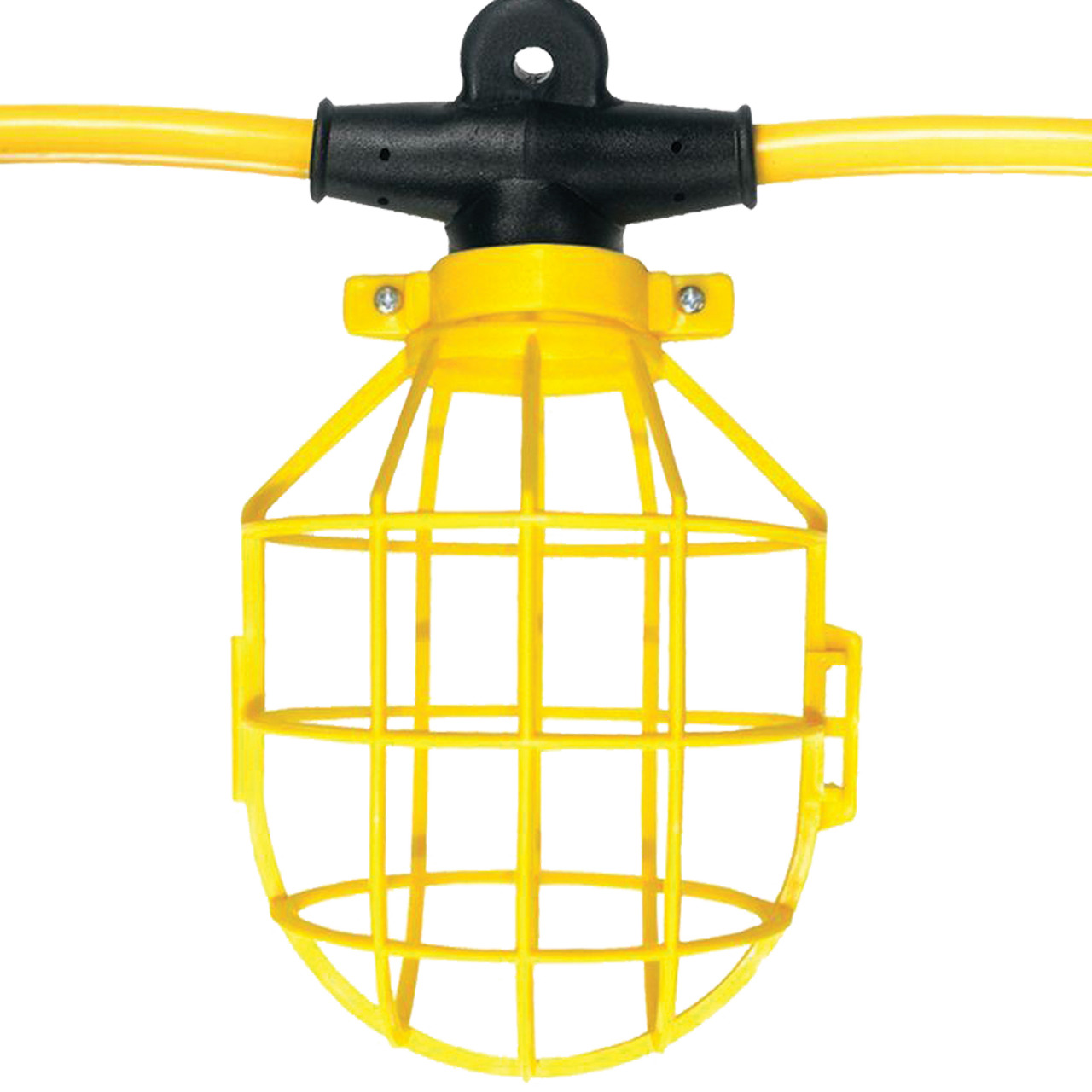 12/3 50' SJTW PLASTIC CAGE STRING LIGHT